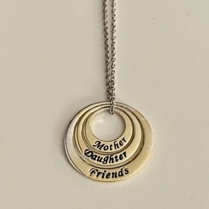 Mother Daughter Friends Necklace